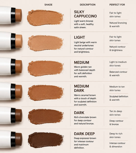 Bâton de Contour Bronzant avec Pinceau