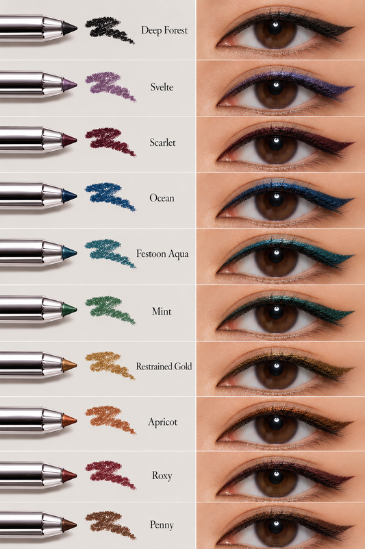Gel Eyeliner Creamy Waterproof