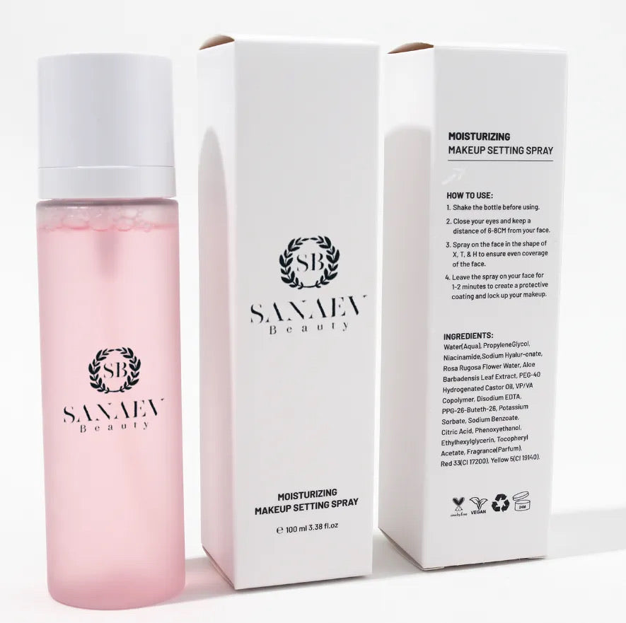 Dewy Setting Spray Long Lasting Moisturizing