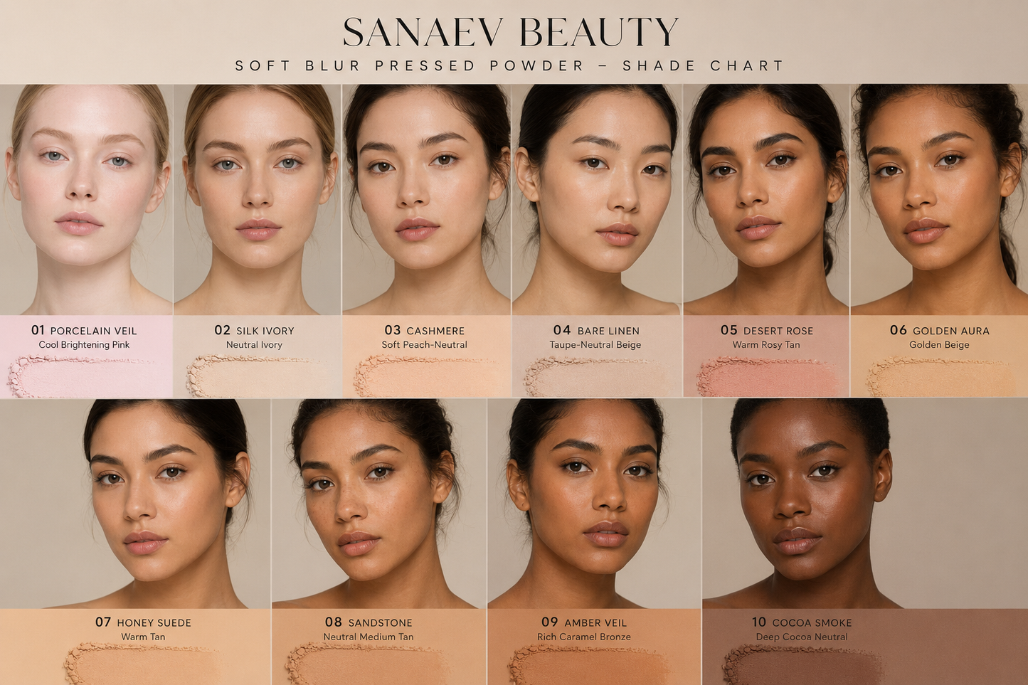 Flawless Long-Lasting Pressed Powder