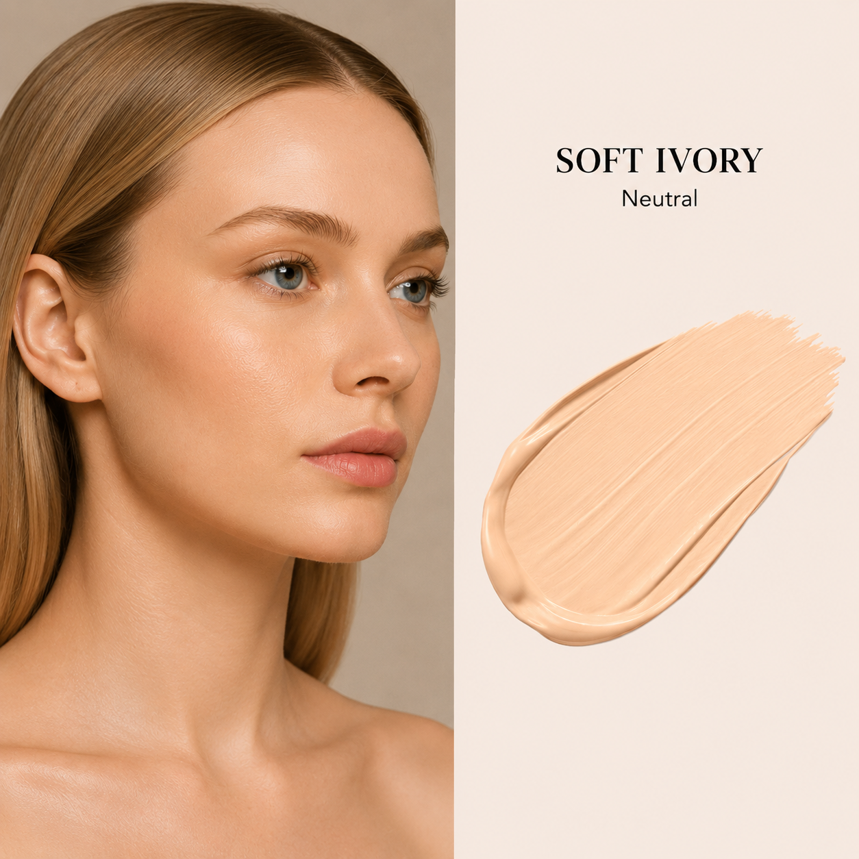 Long-wearing Natural Matte Finish Liquid Fondation Medium to Full Coverage