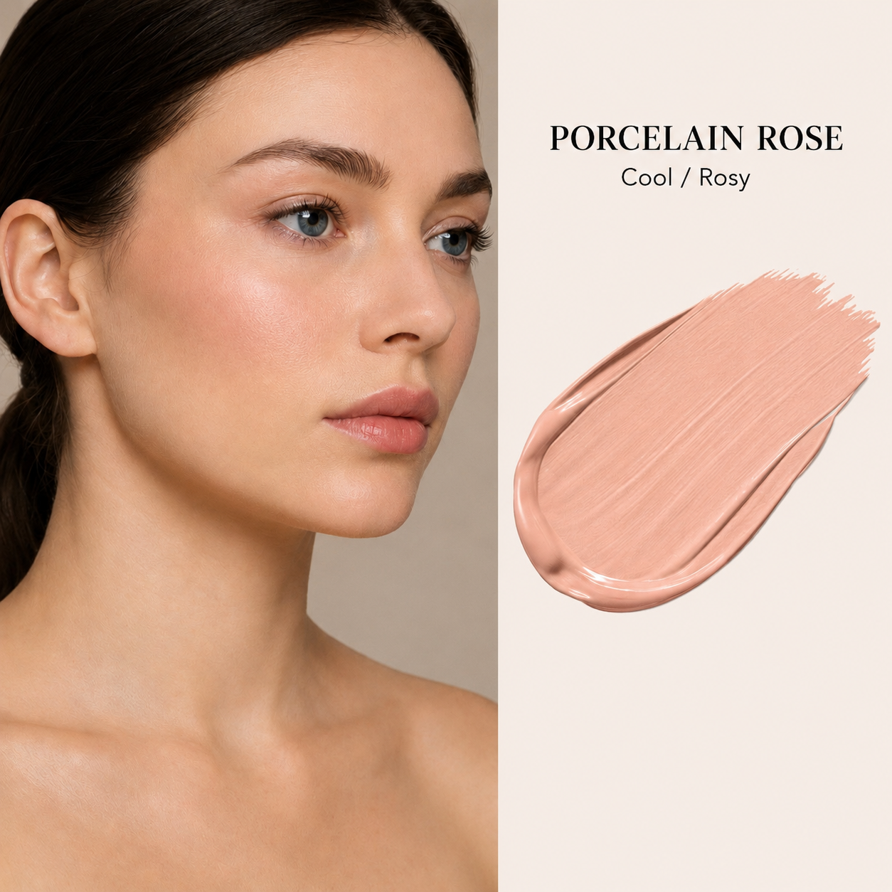 Long-wearing Natural Matte Finish Liquid Fondation Medium to Full Coverage