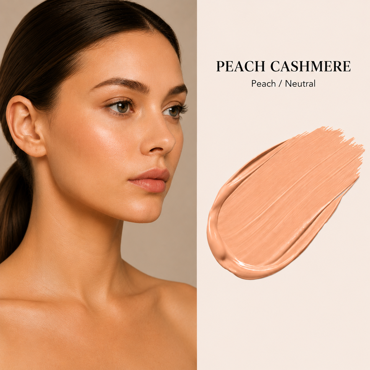Long-wearing Natural Matte Finish Liquid Fondation Medium to Full Coverage