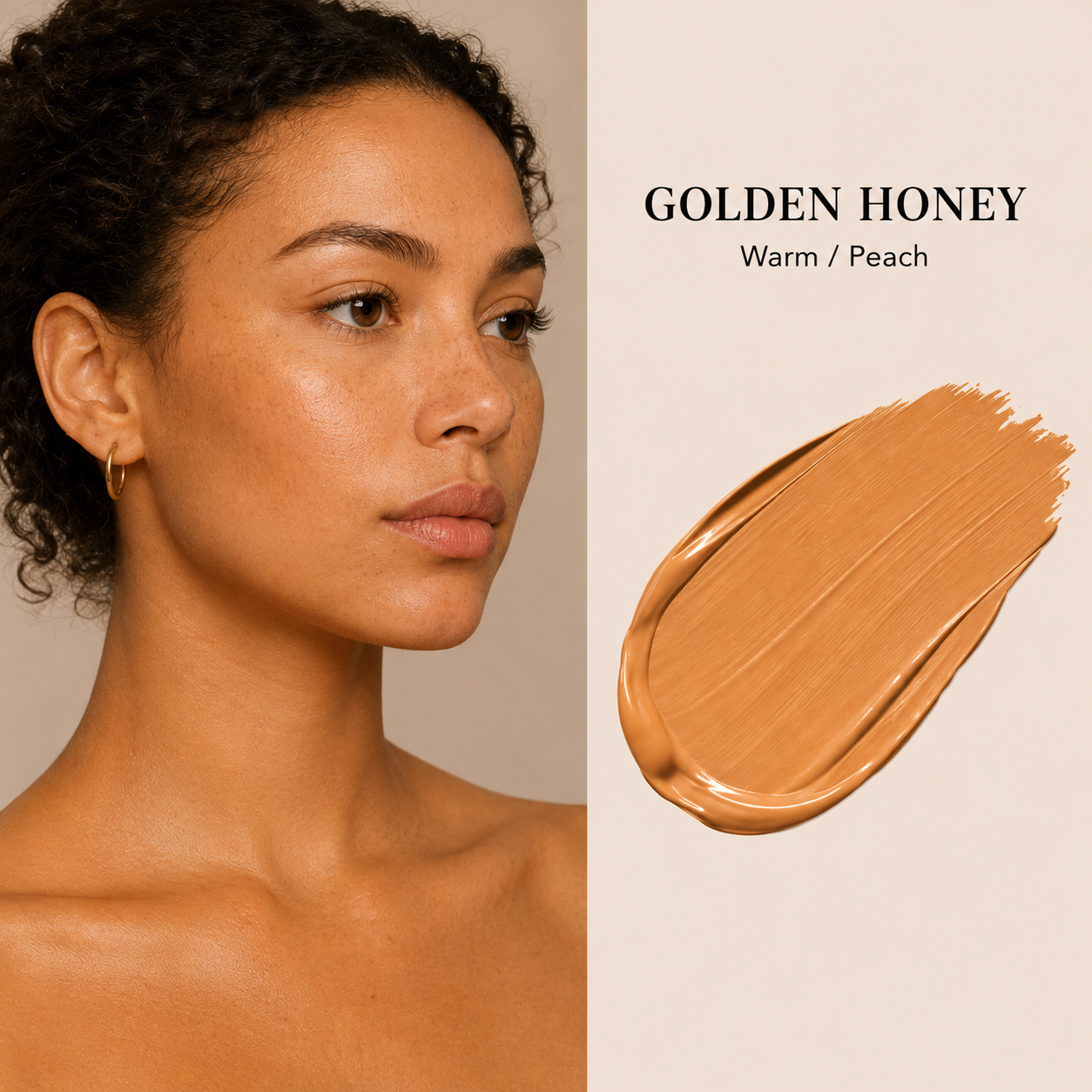 Long-wearing Natural Matte Finish Liquid Fondation Medium to Full Coverage