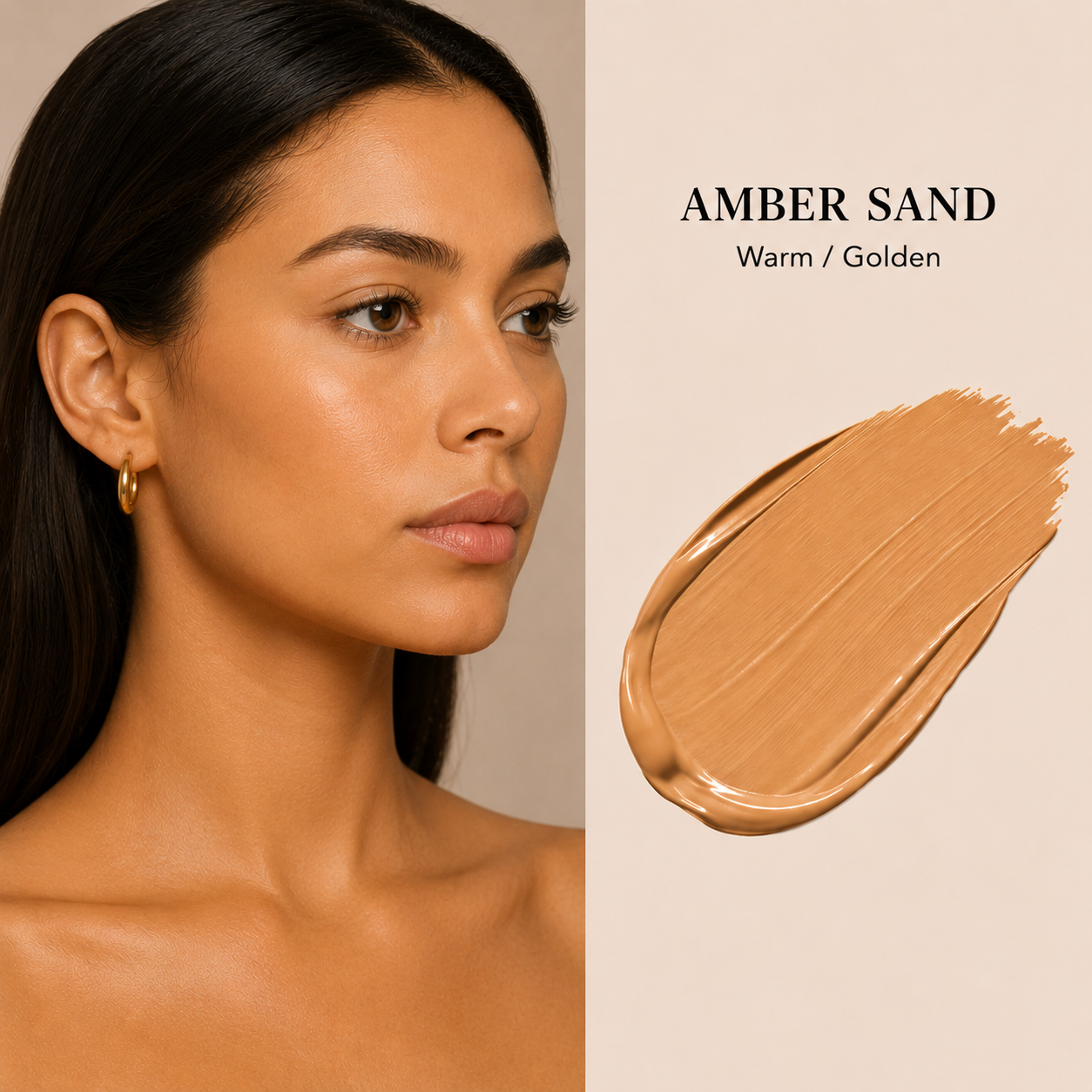 Long-wearing Natural Matte Finish Liquid Fondation Medium to Full Coverage