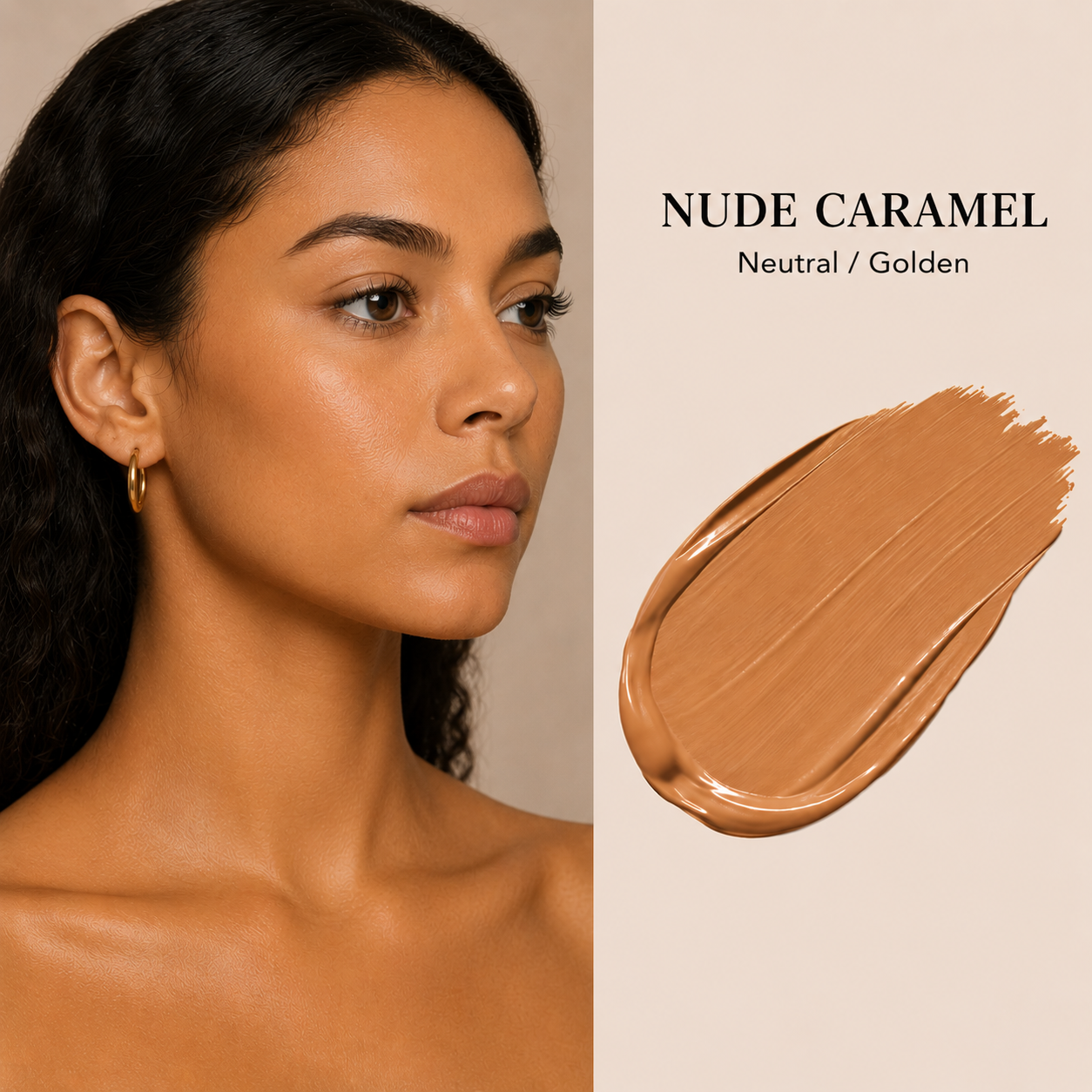 Long-wearing Natural Matte Finish Liquid Fondation Medium to Full Coverage