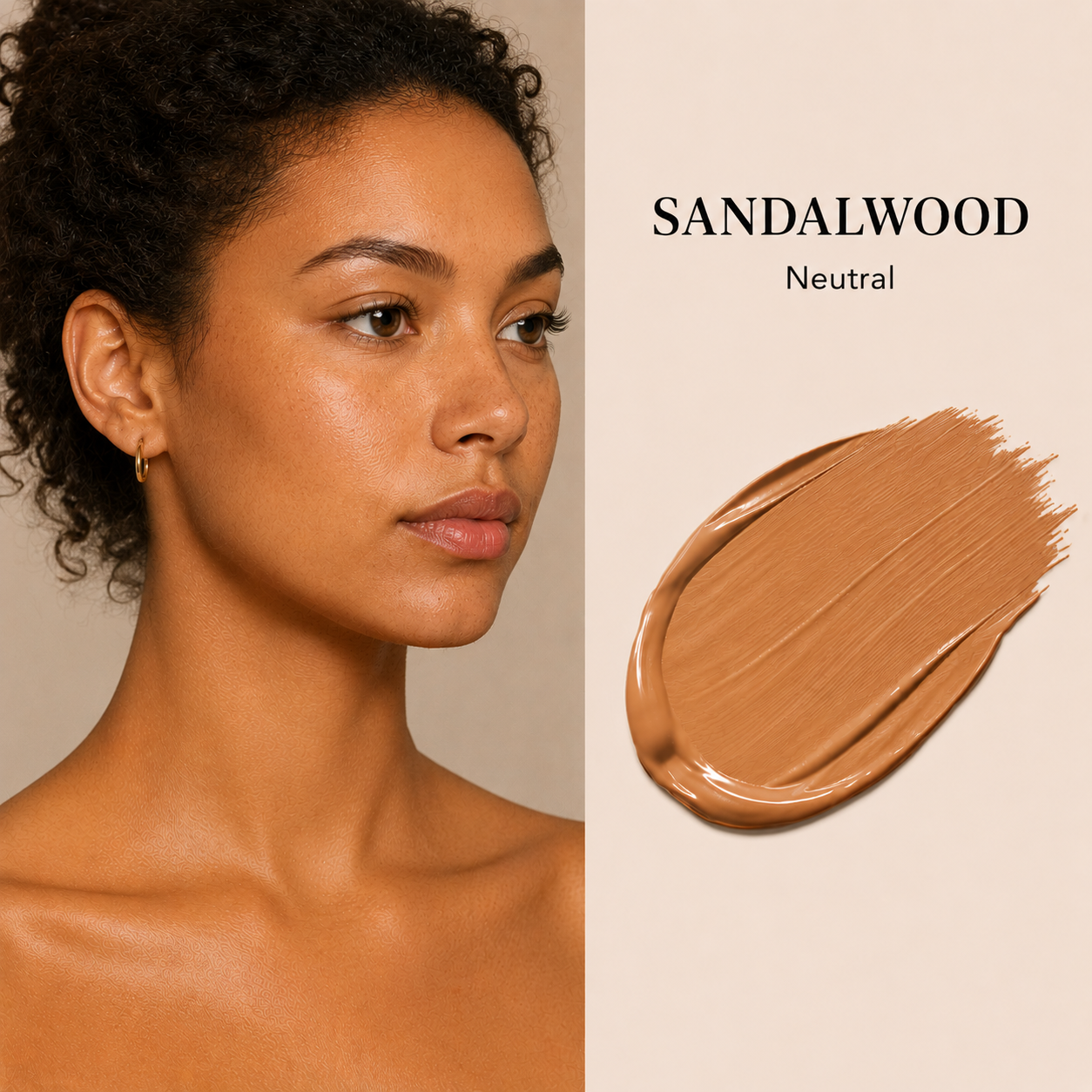 Long-wearing Natural Matte Finish Liquid Fondation Medium to Full Coverage