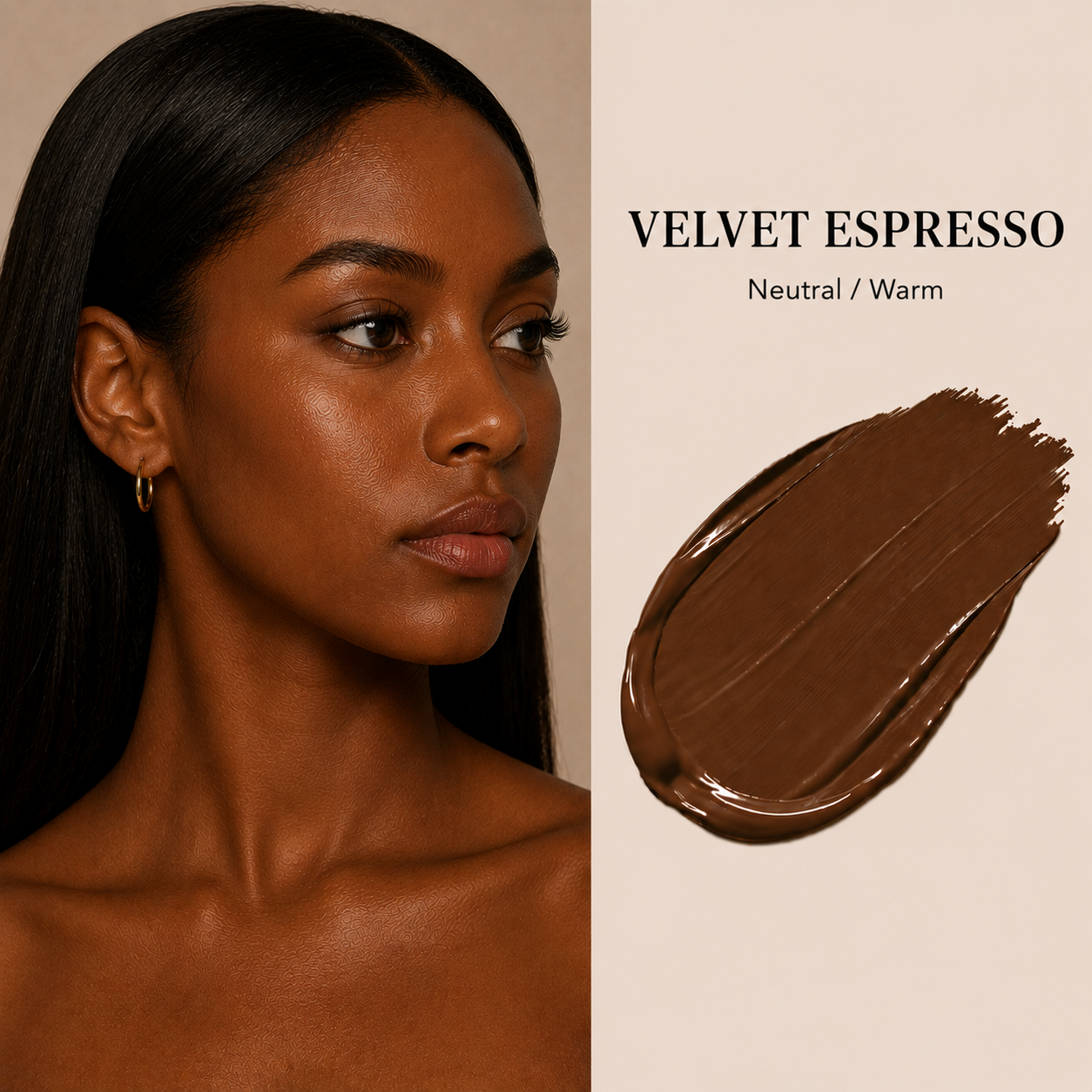 Long-wearing Natural Matte Finish Liquid Fondation Medium to Full Coverage
