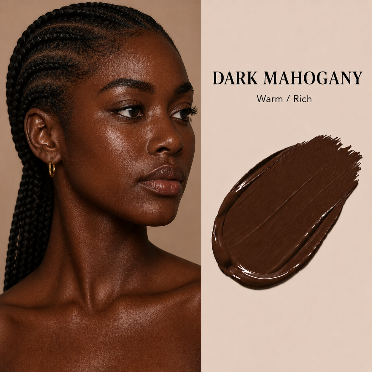 Long-wearing Natural Matte Finish Liquid Fondation Medium to Full Coverage