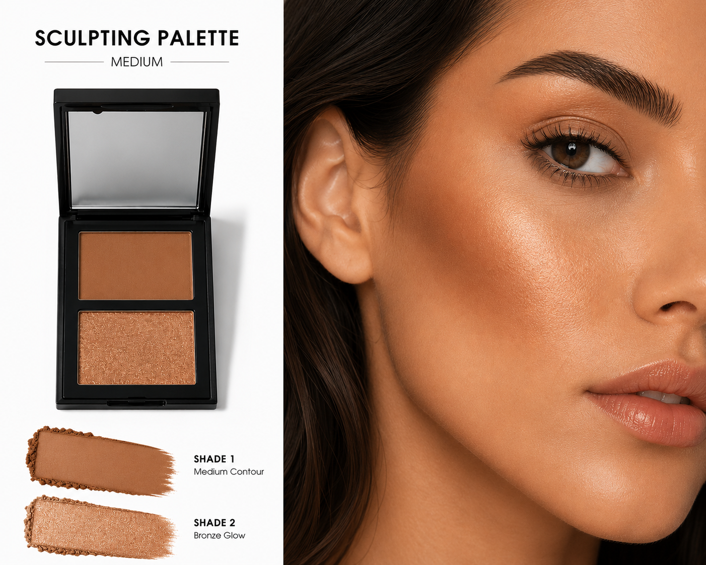 Contour & Highlighter Sculpting Duo Palette