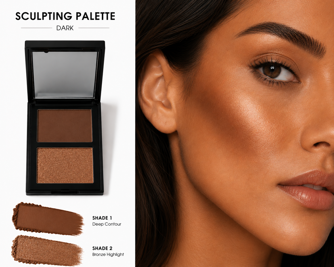 Contour & Highlighter Sculpting Duo Palette